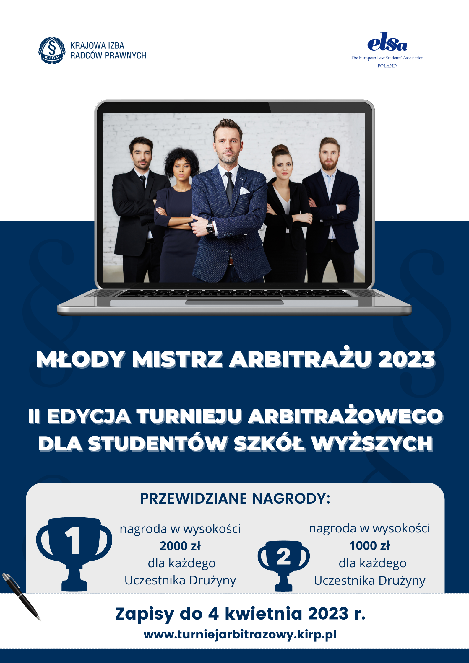 Plakat Turniej Arbitrażowy dla studentów - II edycja.png